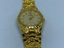 Load image into Gallery viewer, Unused Prelude Lady Golden Nugget Japan Movt Analog Quartz Watch Hour~New Batter