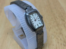 Load image into Gallery viewer, Vintage Croton Lady Silver Tone Barrel Swiss Hand-Wind Mechanical Watch Hours