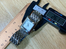 Load image into Gallery viewer, Unused Cross Men Lady Swiss Movt Silver Square Analog Quartz Watch Hour~New Batt