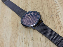 Load image into Gallery viewer, Unused Vince Camuto Lady Brown Pattern Dial Analog Quartz Watch Hour~New Battery