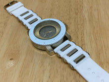 Load image into Gallery viewer, Joe's Crown Men Moving Bezel Beefy Gold Tone Analog Quartz Watch Hour~New Batter