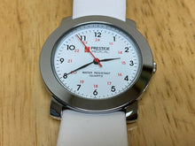 Load image into Gallery viewer, Unused Prestige Medical Men Lady Silver White Analog Quartz Watch Hours~New Batt
