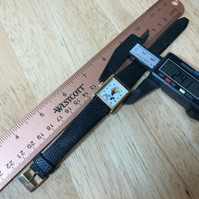 Load image into Gallery viewer, Vtg Bradley Disney Mickey Rectangle Swiss Hand-Wind Mechanical Watch~Run &Stop