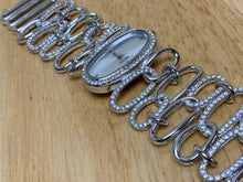 Load image into Gallery viewer, Victoria Wieck Lady Bling Rhinestone Oval Analog Quartz Watch Hours~New Battery