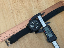 Load image into Gallery viewer, Nice America's Navy Mens 50m Beefy Black Analog Quartz Watch Hours~New Battery