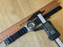 Load image into Gallery viewer, Vintage 3Com Mens Silver LCD Digital Quartz Alarm Chrono Watch Hours~New Battery