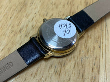 Load image into Gallery viewer, Armitron Lady Gold-Black Genuine Diamond Analog Quartz Watch Hours~New Battery