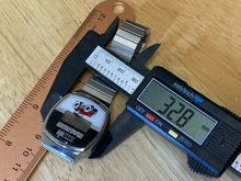 Load image into Gallery viewer, Vintage Case Magnum Mens Silver LCD Digital Quartz Watch Hours~Date~New Battery