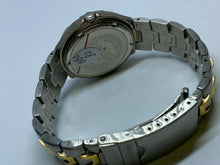 Load image into Gallery viewer, GUESS Mens 100m Dual Tone Moving Bezel Analog Quartz Watch Hour~Date~New Battery