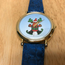 Load image into Gallery viewer, Vintage Japan Movt Christmas Jingle Bell Musical Quartz Watch Hours~New Battery
