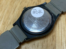 Load image into Gallery viewer, Vintage Timex F1 Formula-Style Black Gray Analog Quartz Watch Hours~New Battery