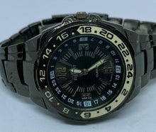 Load image into Gallery viewer, Element New York Men Black Moving Bezel Analog Quartz Watch Hours~New Battery