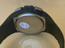 Load image into Gallery viewer, Marathon Timex Men 50m Black Silver Digital Alarm Chrono Watch Hours~New Battery