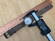 Load image into Gallery viewer, Timex Expedition Men 50m Gun Metal Leather Analog Quartz Watch Hours~New Battery