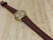 Load image into Gallery viewer, VTG Pulsar V501-X025 Lady Gold Tone Leather Analog Quartz Watch Hour~New Battery