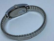 Load image into Gallery viewer, Vintage Timex Lady Silver Blue Stretch Band Hand-Wind Mechanical Watch Hours