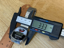 Load image into Gallery viewer, Vintage Case Magnum Mens Silver LCD Digital Quartz Watch Hours~Date~New Battery