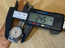 Load image into Gallery viewer, Vintage Timex Lady Classic Silver Stretch Band Hand-Wind Mechanical Watch Hours