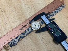 Load image into Gallery viewer, Timex Indiglo Lady 30m Gold Tone Leather Analog Quartz Watch Hours~New Battery