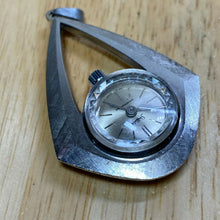 Load image into Gallery viewer, Vintage Sheffield Swiss Lady Silve Hand-Wind Necklace Pendant Pocket Watch Hours