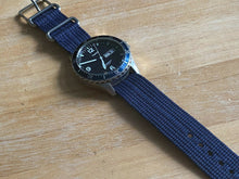 Load image into Gallery viewer, Timex T2N678 Men 100m Diver Blue Bezel Analog Quartz Watch Hour~Day Date~New Bat