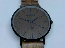 Load image into Gallery viewer, Unused Bewell Men Japan Movt Solid Wood Band Analog Quartz Watch Hour~New Batter
