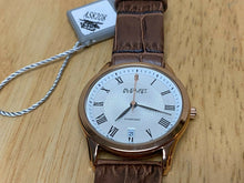 Load image into Gallery viewer, Unused August Steiner Real Diamonds Rose Gold Tone Quartz Watch Hour~New Battery