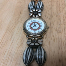 Load image into Gallery viewer, Vintage LA Express Lady Ornate Bezel Gold Tone Analog Quartz Watch Hour~New Batt