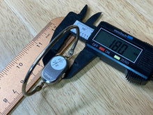 Load image into Gallery viewer, Vintage Lady Brown Dial Oval Cuff Bangle Hand-Winding Mechanical Watch Hours