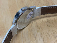 Load image into Gallery viewer, Relic Lady 50m Silver Steel MOP Leather Analog Quartz Watch Hours~New Battery