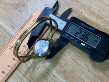 Load image into Gallery viewer, Vintage San Mauno Lady Gold Tone Cuff Bangle Hand-Wind Mechanical Watch Hours