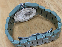 Load image into Gallery viewer, Isaac Mizrahi Lady 30m Ceramic Flower Bezel Analog Quartz Watch Hours~New Batter