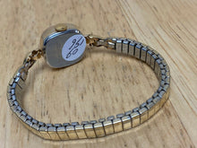 Load image into Gallery viewer, VTG Timex Lady Gold Tone Orange Dial Cocktail Hand-Wind Mechanical Watch Hours