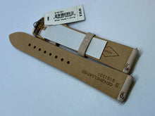 Load image into Gallery viewer, Original Fossil Pinkish Beige Braided Genuine Leather Watch Strap Band~18mm