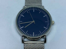 Load image into Gallery viewer, Unused FMD Mens Japan Movt Silver Black Mesh Analog Quartz Watch Hour~New Batter