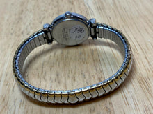 Load image into Gallery viewer, Timex Lady 30m Dual Tone Stretch Band Analog Quartz Watch Hours~New Battery