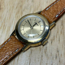 Load image into Gallery viewer, Vintage Seiko 11-0800 Lady Gold Tone Leather Analog Quartz Watch Hour~New Batter