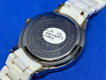 Load image into Gallery viewer, Anne Klein AK/1949 Lady Ceramic Band Bezel Analog Quartz Watch Hours~New Battery