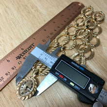 Load image into Gallery viewer, Vintage A Propos Thick Chain Necklace Gold Tone Hand-Winding Pendant Watch Hours