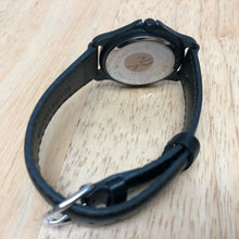 Load image into Gallery viewer, Unused Japan Movt Sushi Dial Black Leather Analog Quartz Watch Hours~New Battery