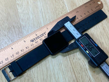 Load image into Gallery viewer, Mens Accutime Black Modern Touch Red LED Digital Quartz Watch Hours~New Battery