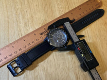 Load image into Gallery viewer, Fossil CH2531 Men 100m Black Steel Analog Quartz Chronograph Watch Hour~New Batt