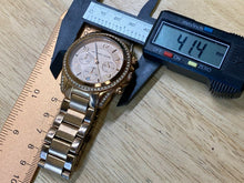 Load image into Gallery viewer, Michael Kors MK-5263 Lady Rose Gold Analog Quartz Chrono Watch Hours~New Battery