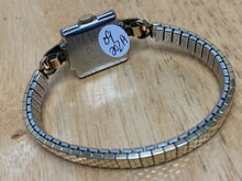 Load image into Gallery viewer, Vintage Provita Lady 10k Gold Filled Band Square Hand-Wind Mechanical Watch Hour