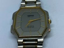 Load image into Gallery viewer, Signetics Microprocessor Men Slim Thin Silver Analog Quartz Watch Hours~New Batt