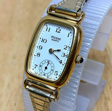 Load image into Gallery viewer, Vintage Pulsar V803-502 Lady Gold Tone Small Second Quartz Watch Hour~New Batter