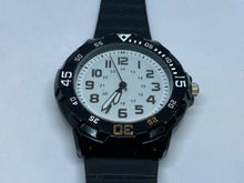 Load image into Gallery viewer, Vintage Japan Movt Men Military Dial Black Analog Quartz Watch Hours~New Battery