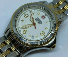 Load image into Gallery viewer, Wenger Swiss Military Lady 100m Moving Bezel Quartz Watch Hours~Date~New Battery