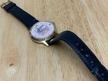 Load image into Gallery viewer, Vintage Cresco Lines Men Gold Tone Leather Hand-Wind Mechanical Watch Hours