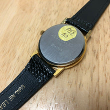 Load image into Gallery viewer, Vintage Avon Mens Gold Tone Rhinestone Analog Quartz Watch Hours~New Battery